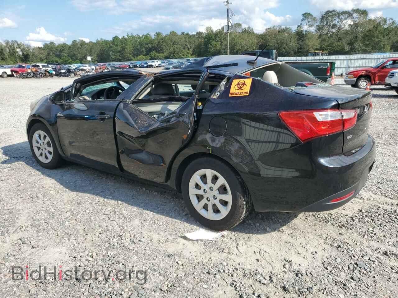 2014 KIA RIO - VIN: KNADM4A34E6408489 - Фото 2