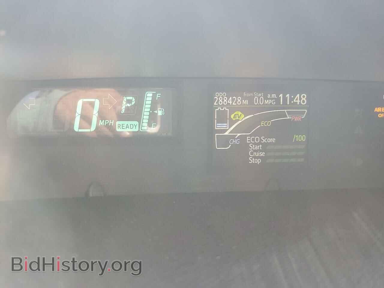 2012 TOYOTA PRIUS - VIN: JTDKDTB37C1504792 - Фото 9