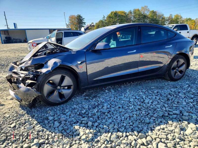 2018 Tesla MODEL 3 (VIN 5YJ3E1EB3JF145731) — photo 1 of 12, Copart, damage: front end