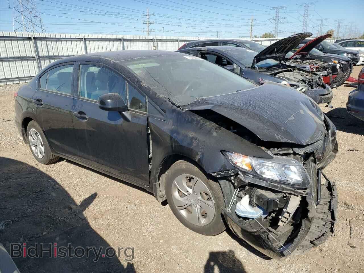 2013 HONDA CIVIC - VIN: 19XFB2F5XDE206037 - Фото 4