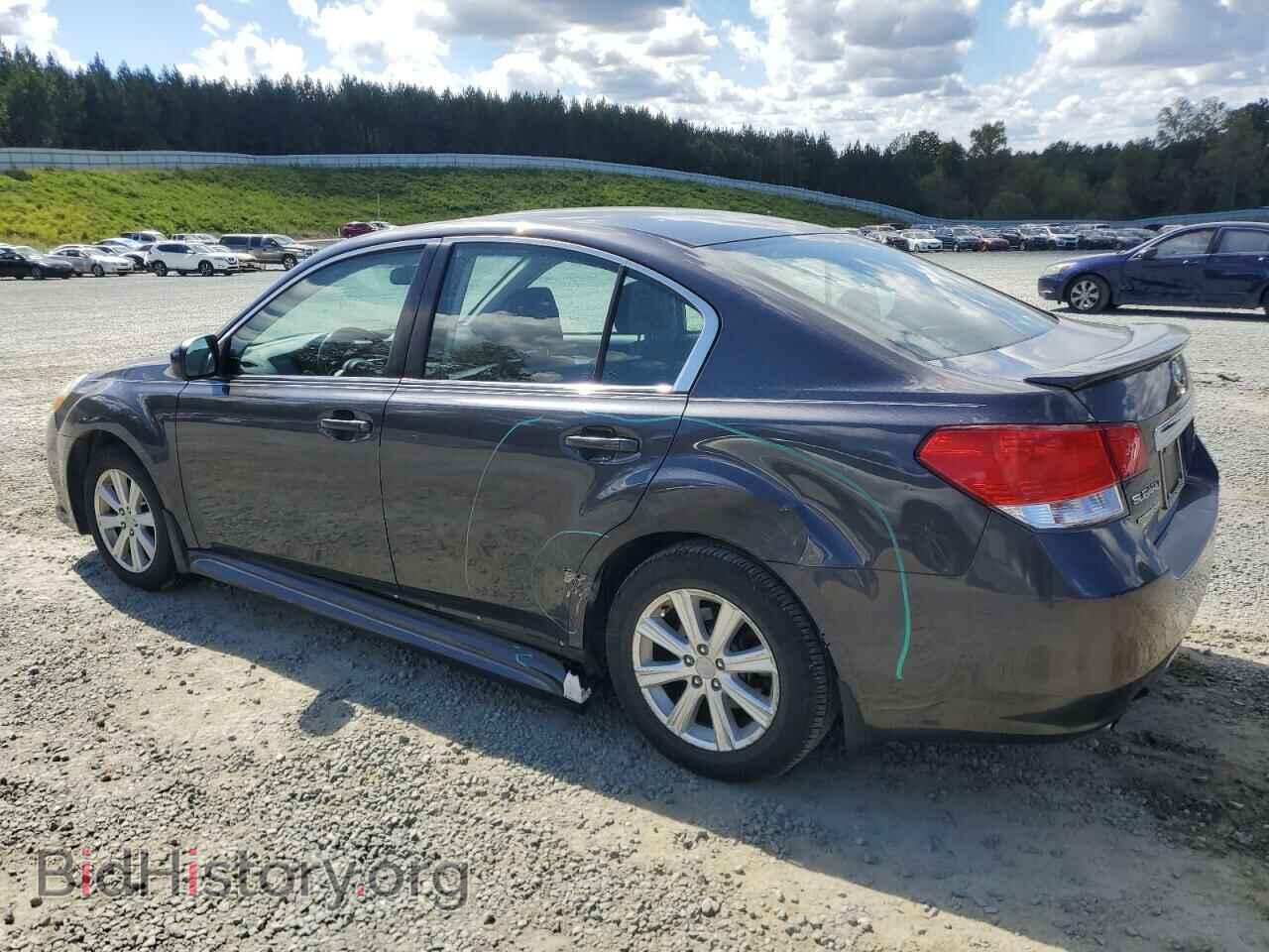 2011 SUBARU LEGACY - VIN: 4S3BMBG68B3229384 - Фото 2