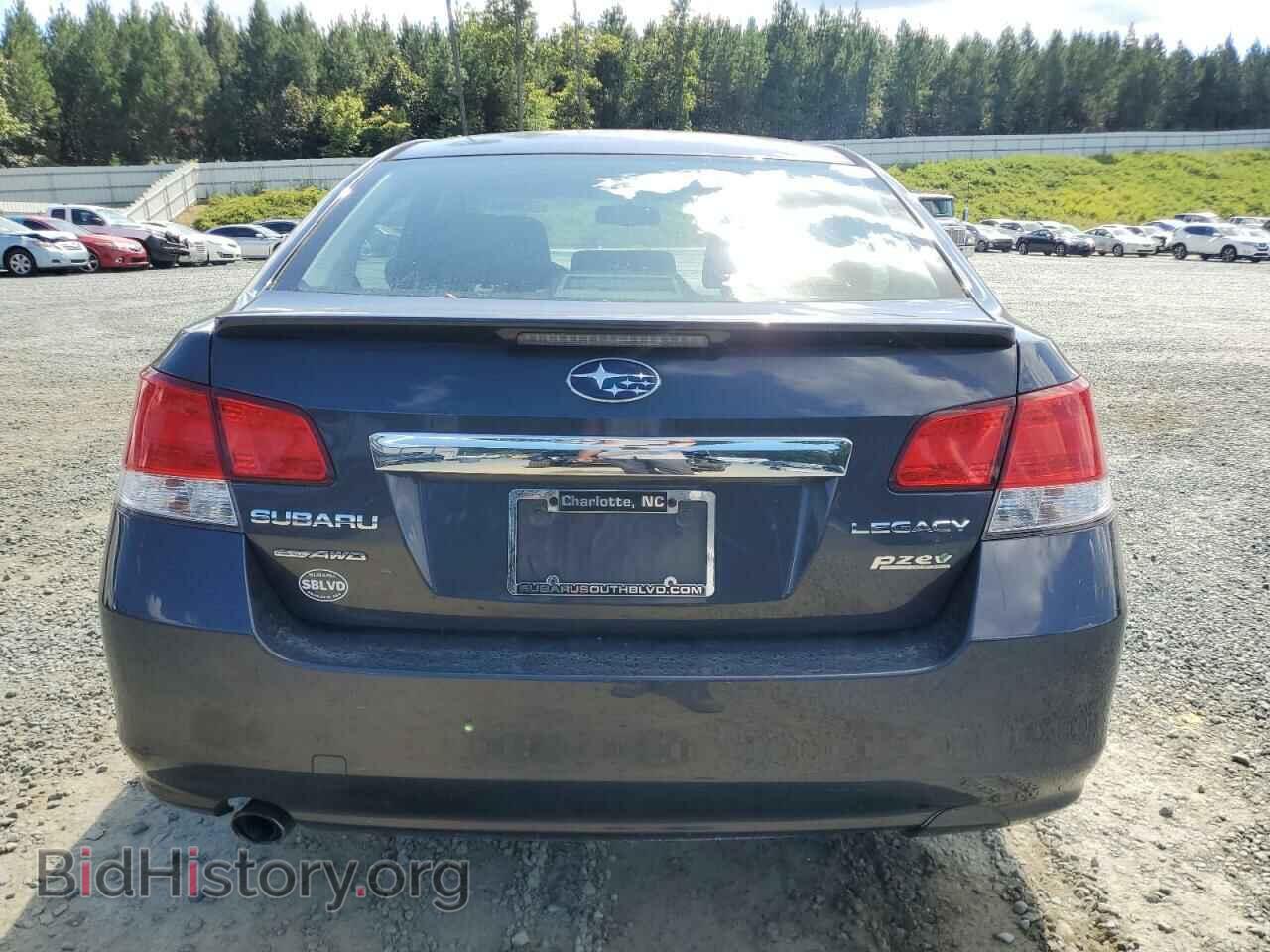 2011 SUBARU LEGACY - VIN: 4S3BMBG68B3229384 - Фото 6