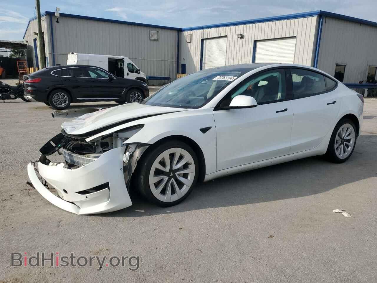 Photo 5YJ3E1EB4MF859887 - TESLA MODEL 3 2021
