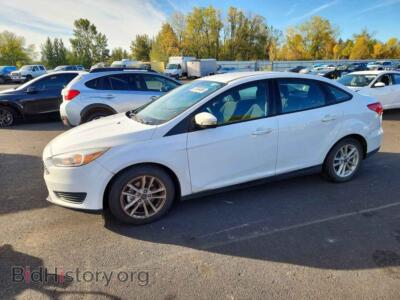 2017 Ford FOCUS SE, белый — VIN 1FADP3F24HL308750, Copart