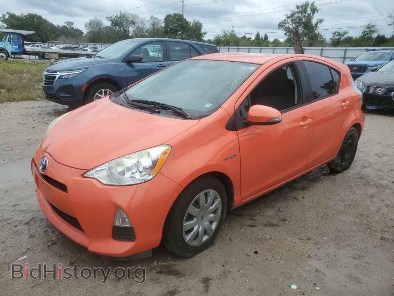 Photo JTDKDTB33E1071815 - TOYOTA PRIUS 2014