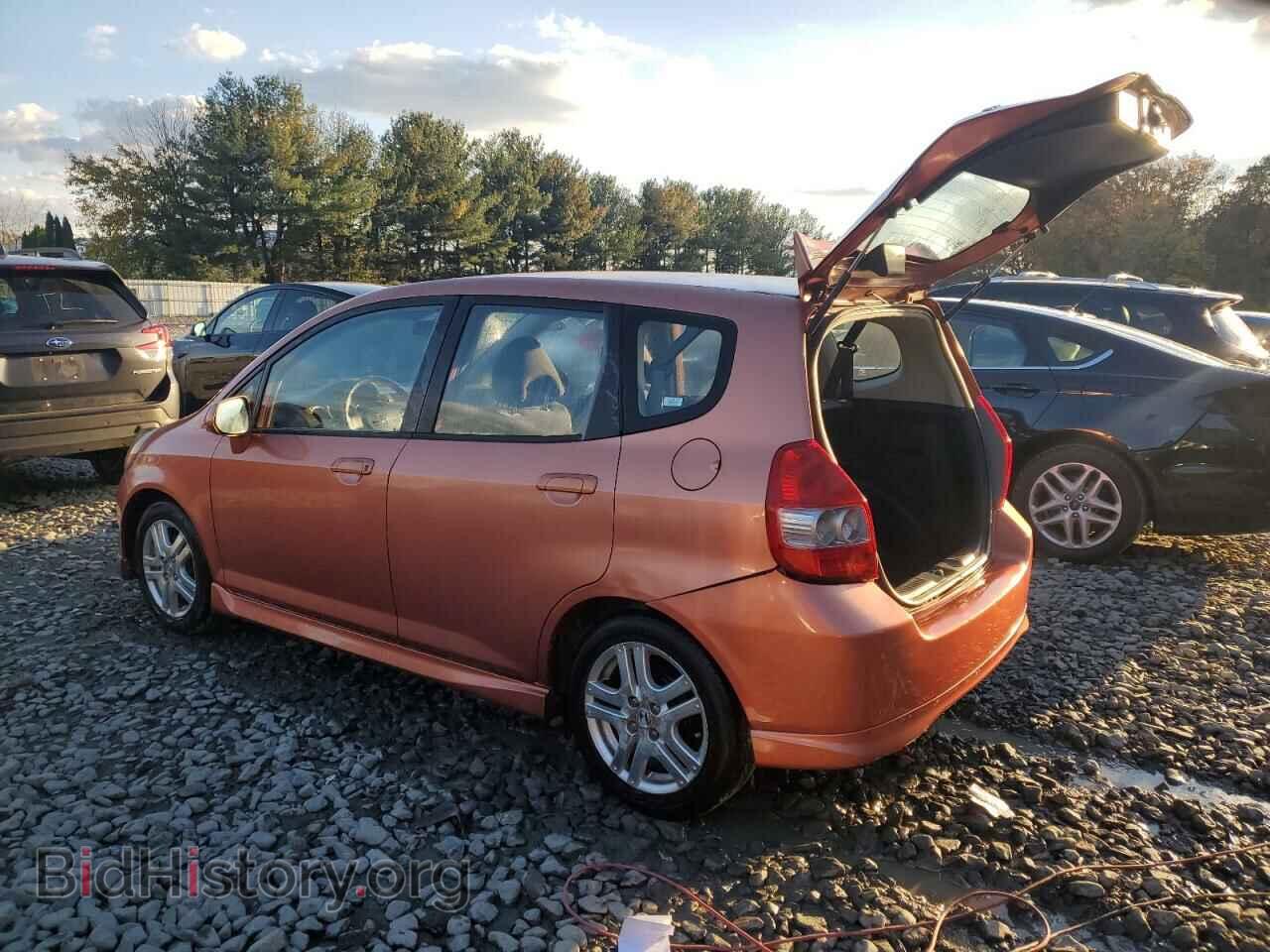 2007 HONDA FIT - VIN: JHMGD38687S026548 - Фото 2