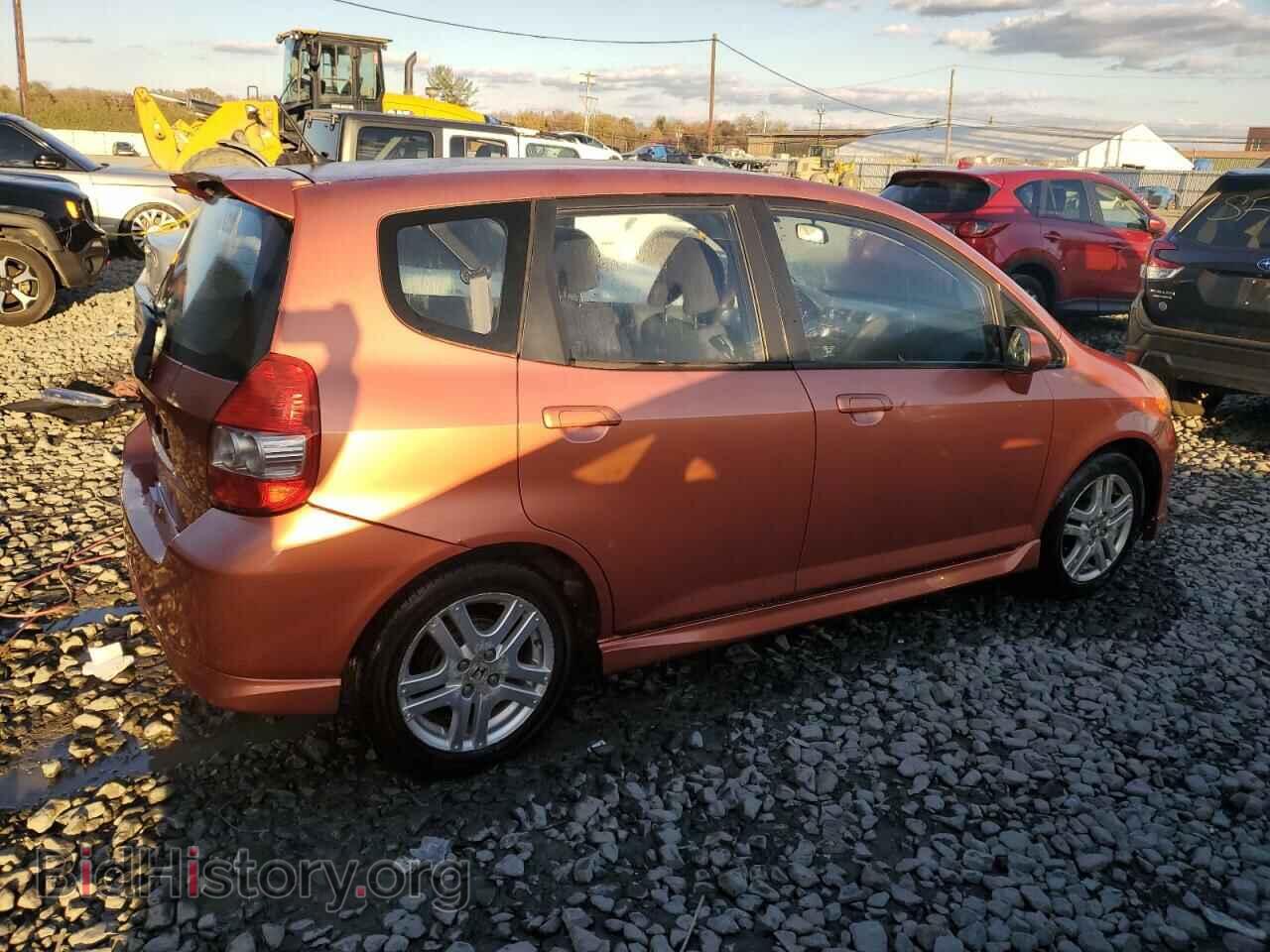2007 HONDA FIT - VIN: JHMGD38687S026548 - Фото 3