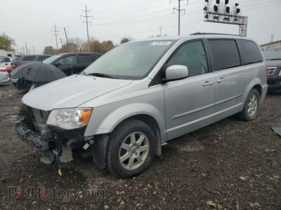 2011 Chrysler MINIVAN Town & COU, silver — VIN 2A4RR5DG0BR623543, Copart