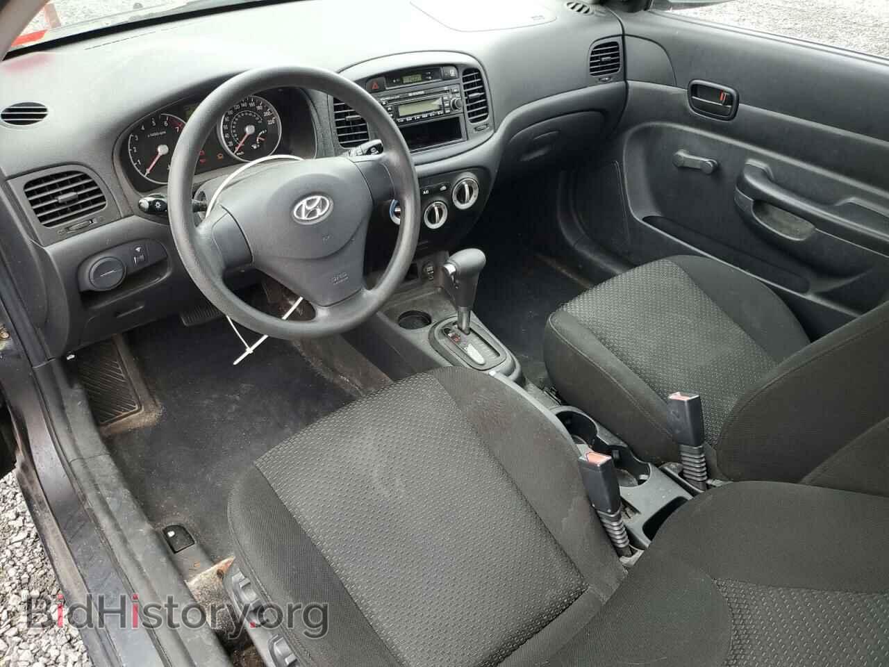2007 HYUNDAI ACCENT - VIN: KMHCN35C17U001739 - Фото 8