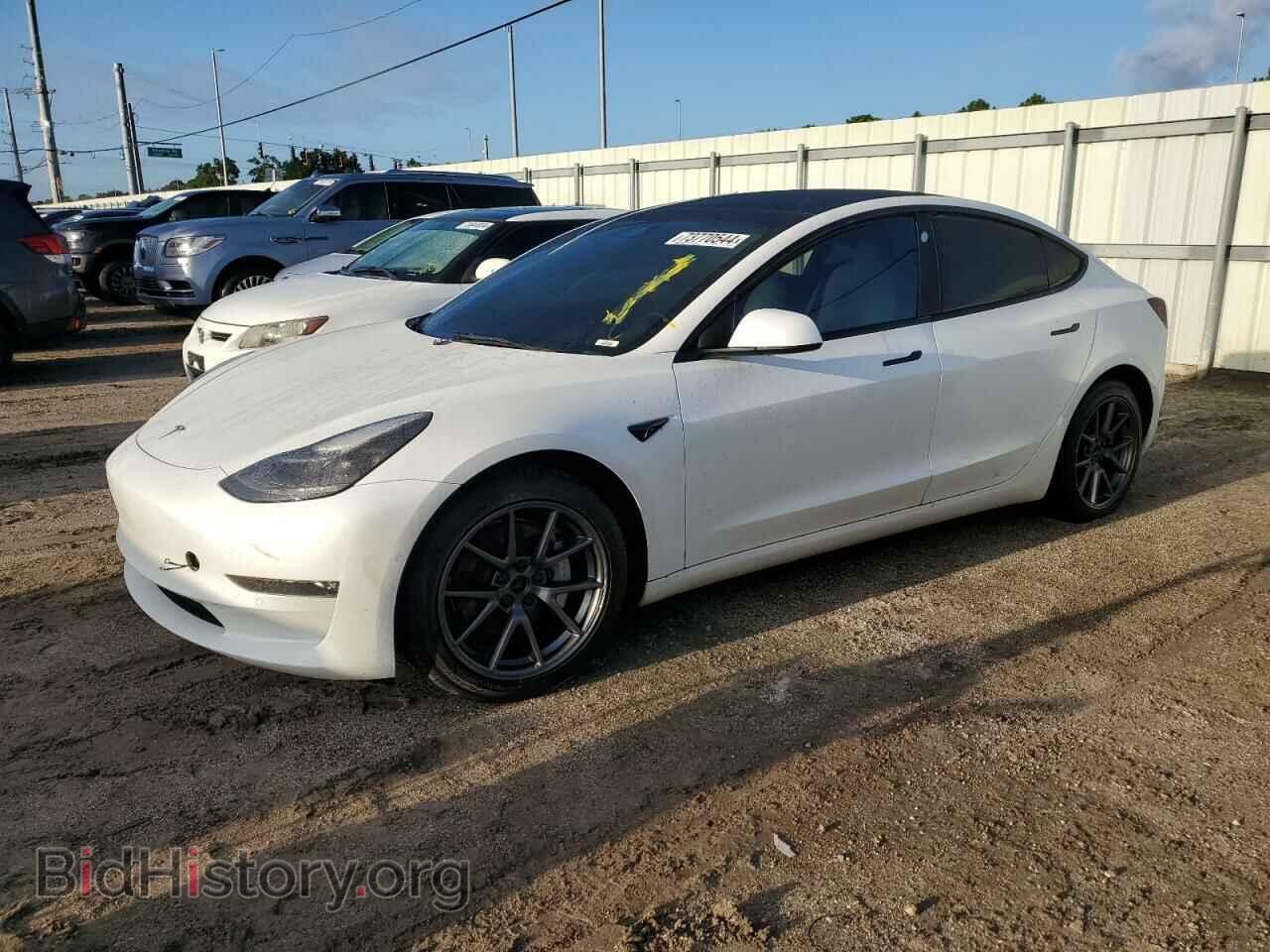 Photo 5YJ3E1EB8NF101584 - TESLA MODEL 3 2022