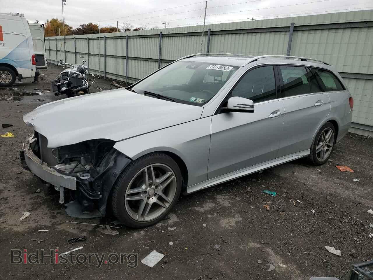 Photo WDDHH8JB4EA862347 - MERCEDES-BENZ E-CLASS 2014
