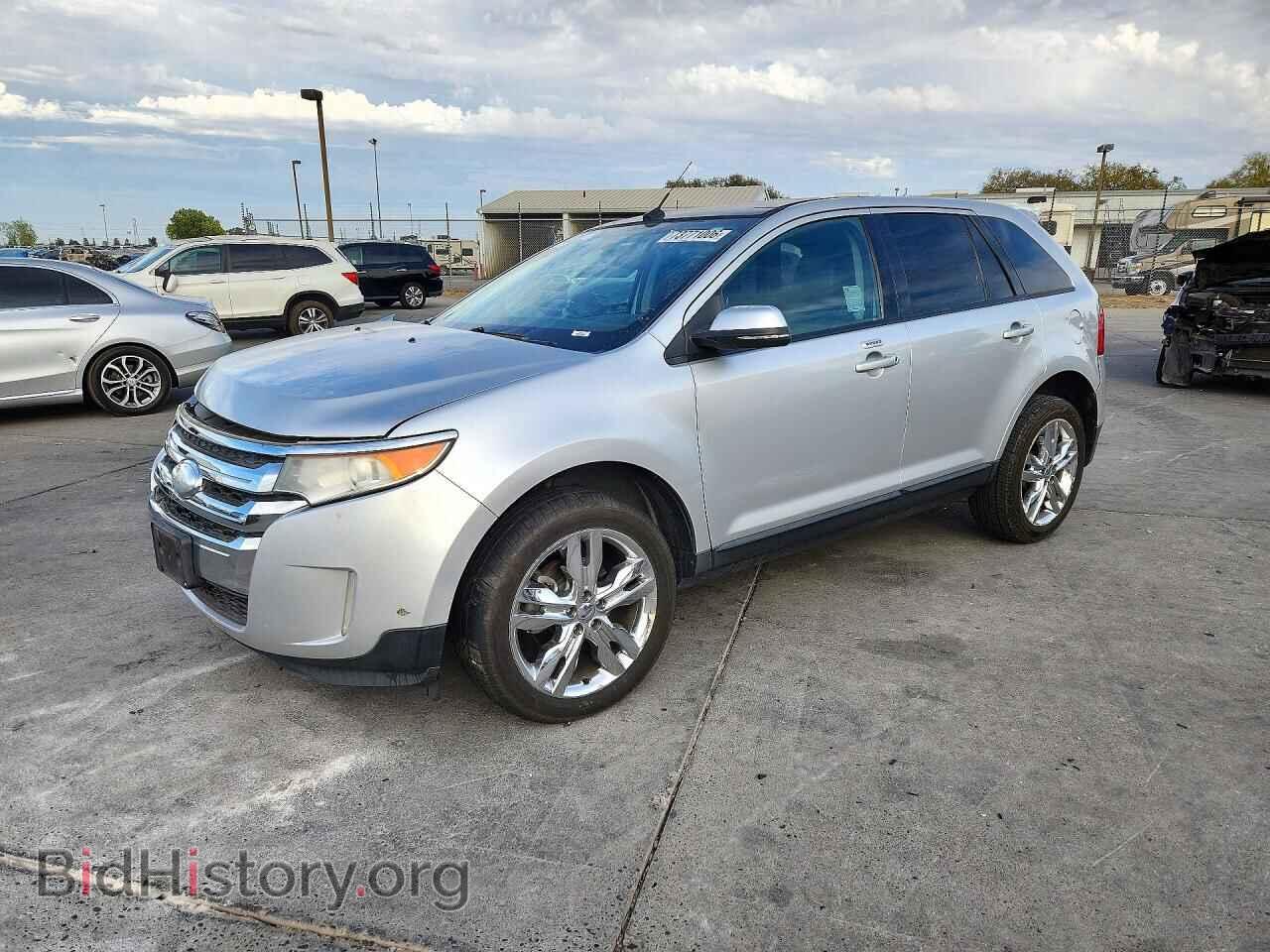2013 Ford EDGE SEL (VIN 2FMDK3JC0DBE19469) — фото 1 из 14, Copart, повреждение: передняя часть
