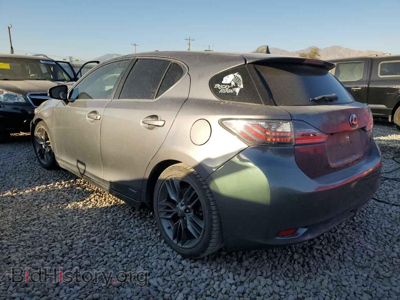 2013 LEXUS CT 200 - VIN: JTHKD5BH6D2147011 - Фото 2