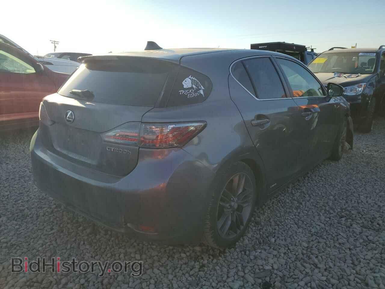 2013 LEXUS CT 200 - VIN: JTHKD5BH6D2147011 - Фото 3