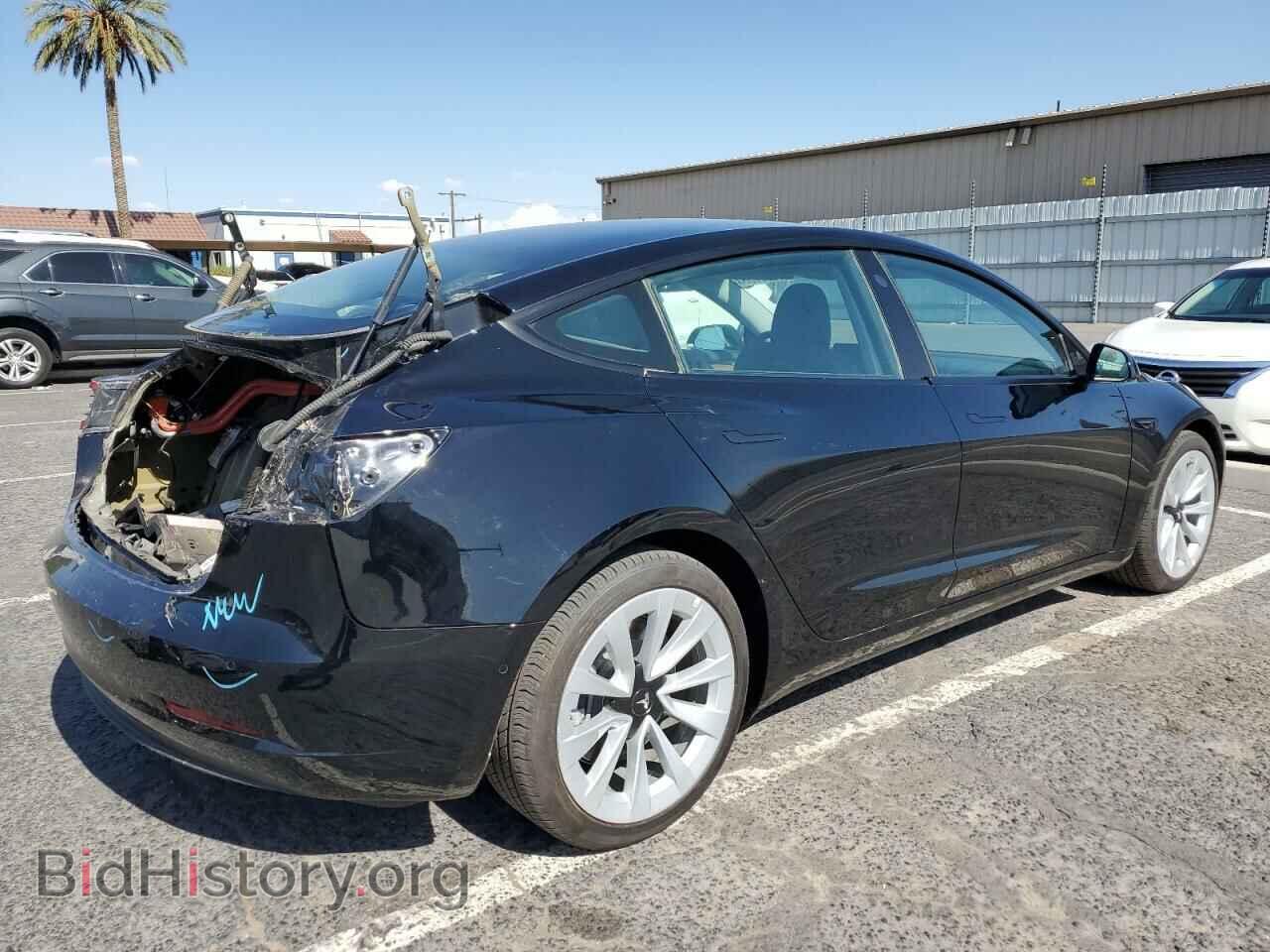 2022 TESLA MODEL 3 - VIN: 5YJ3E1EA2NF371675 - Photo 3
