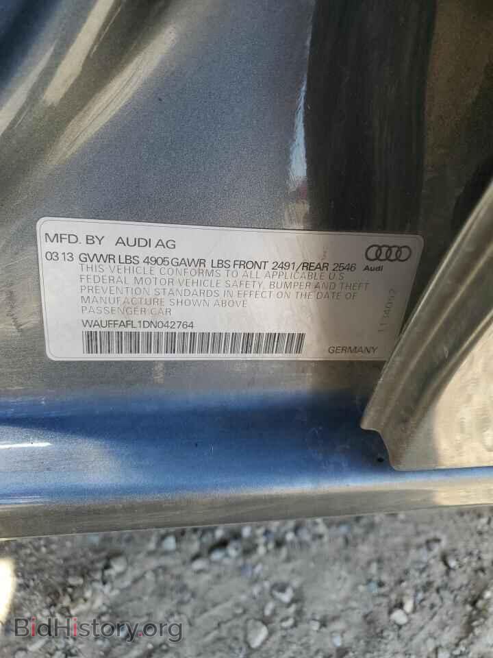 2013 AUDI A4 - VIN: WAUFFAFL1DN042764 - Фото 12