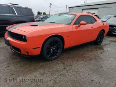 2017 Dodge CHALLENGER, orange — VIN 2C3CDZBT6HH604709, Copart