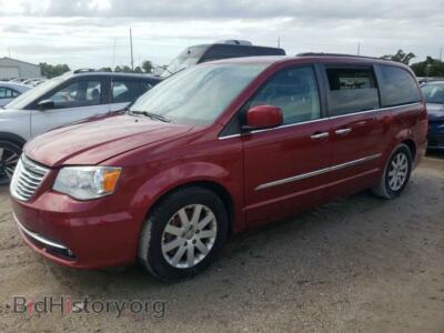 2016 Chrysler MINIVAN Touring, красный — VIN 2C4RC1BG3GR135469, Copart