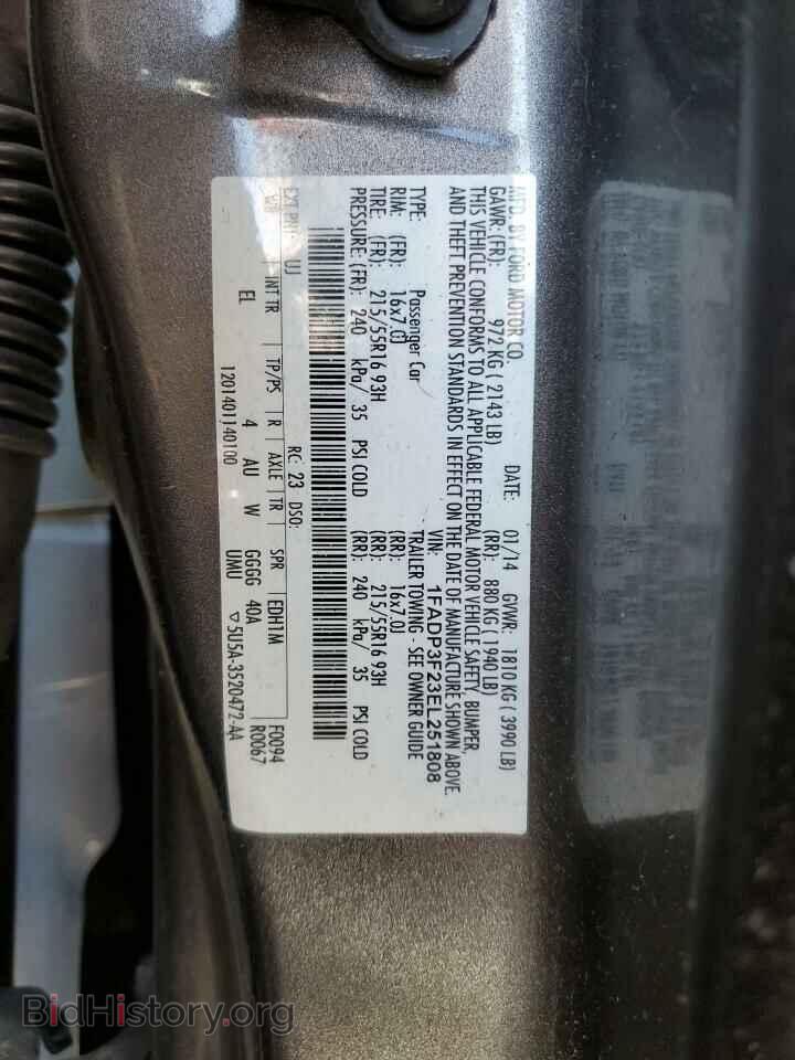 2014 FORD FOCUS - VIN: 1FADP3F23EL251808 - Photo 12