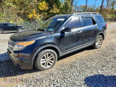 2013 Ford EXPLORER, черный — VIN 1FM5K7B89DGB52007, Copart