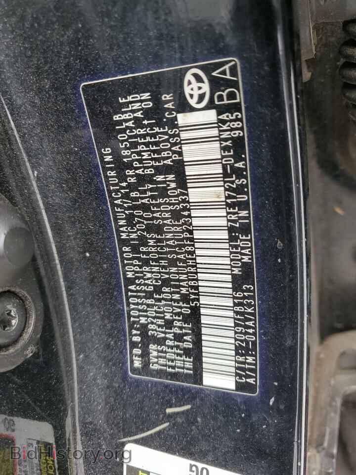 2015 TOYOTA COROLLA - VIN: 5YFBURHE8FP234337 - Фото 12