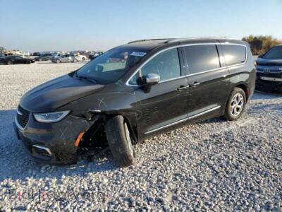 2021 Chrysler PACIFICA Limited, черный — VIN 2C4RC3GG4MR554091, Copart