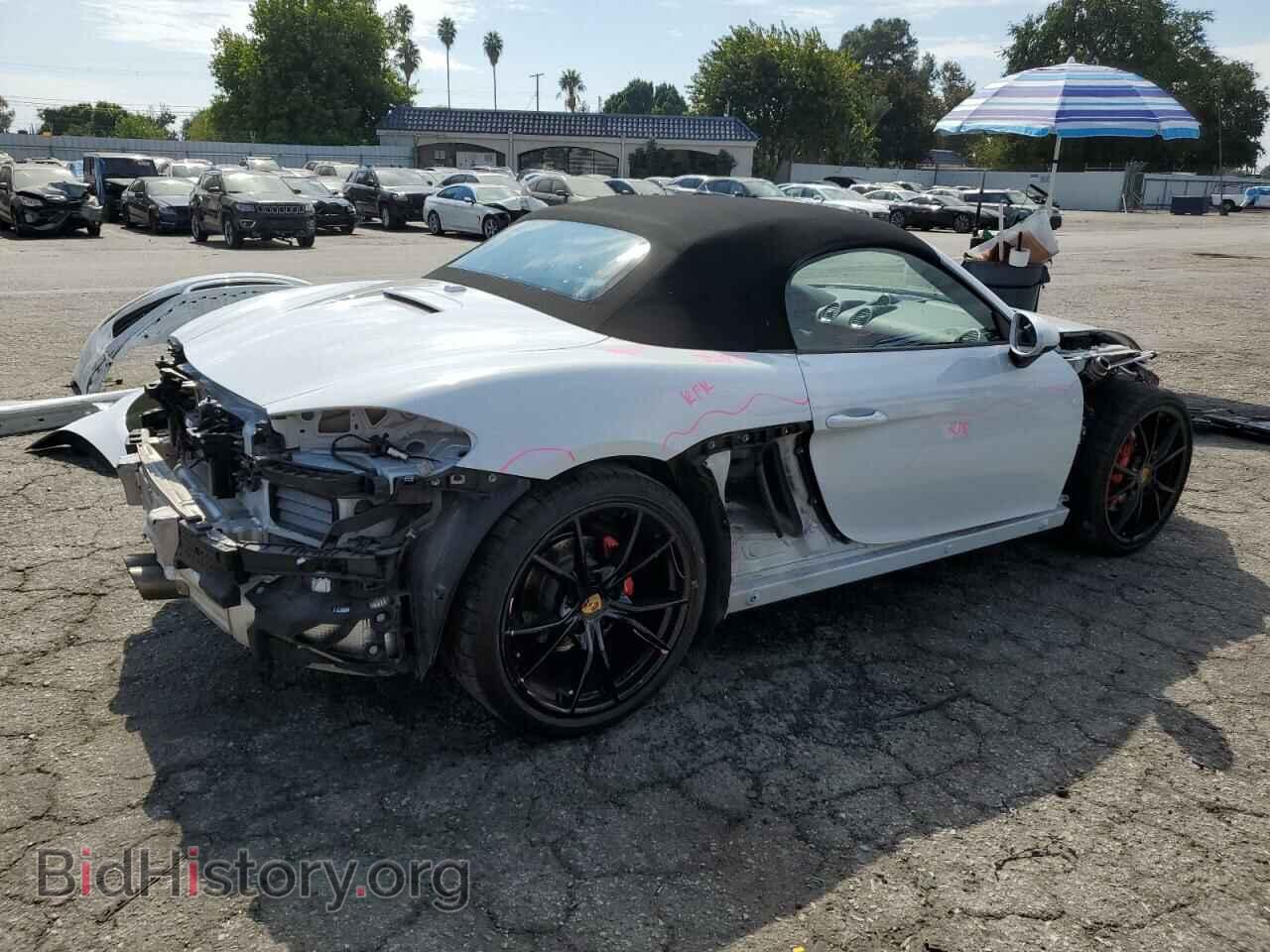 2021 PORSCHE BOXSTER - VIN: WP0CB2A86MS225122 - Фото 3