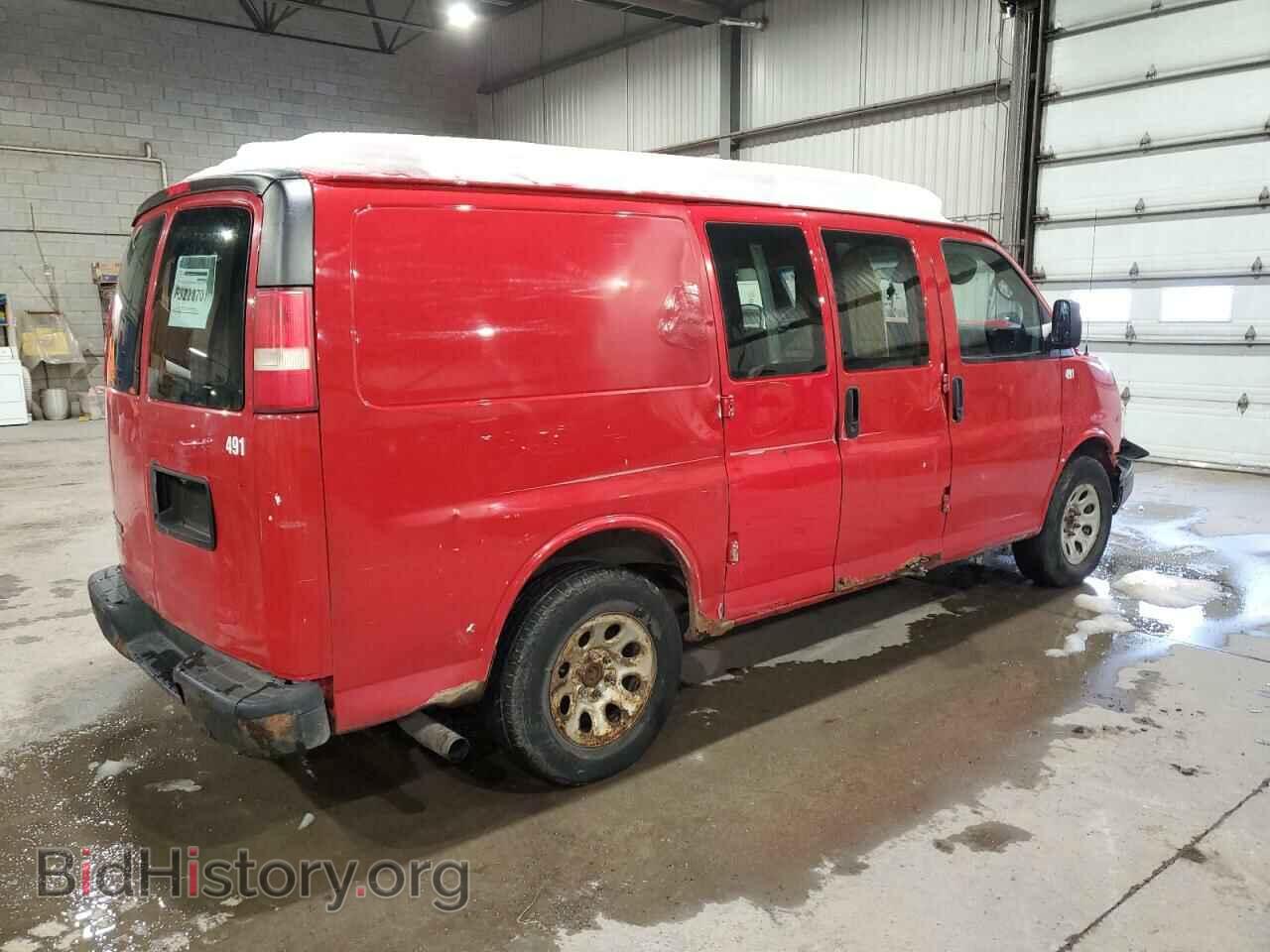 2013 CHEVROLET EXPRESS - VIN: 1GCSGAFX4D1166844 - Фото 3
