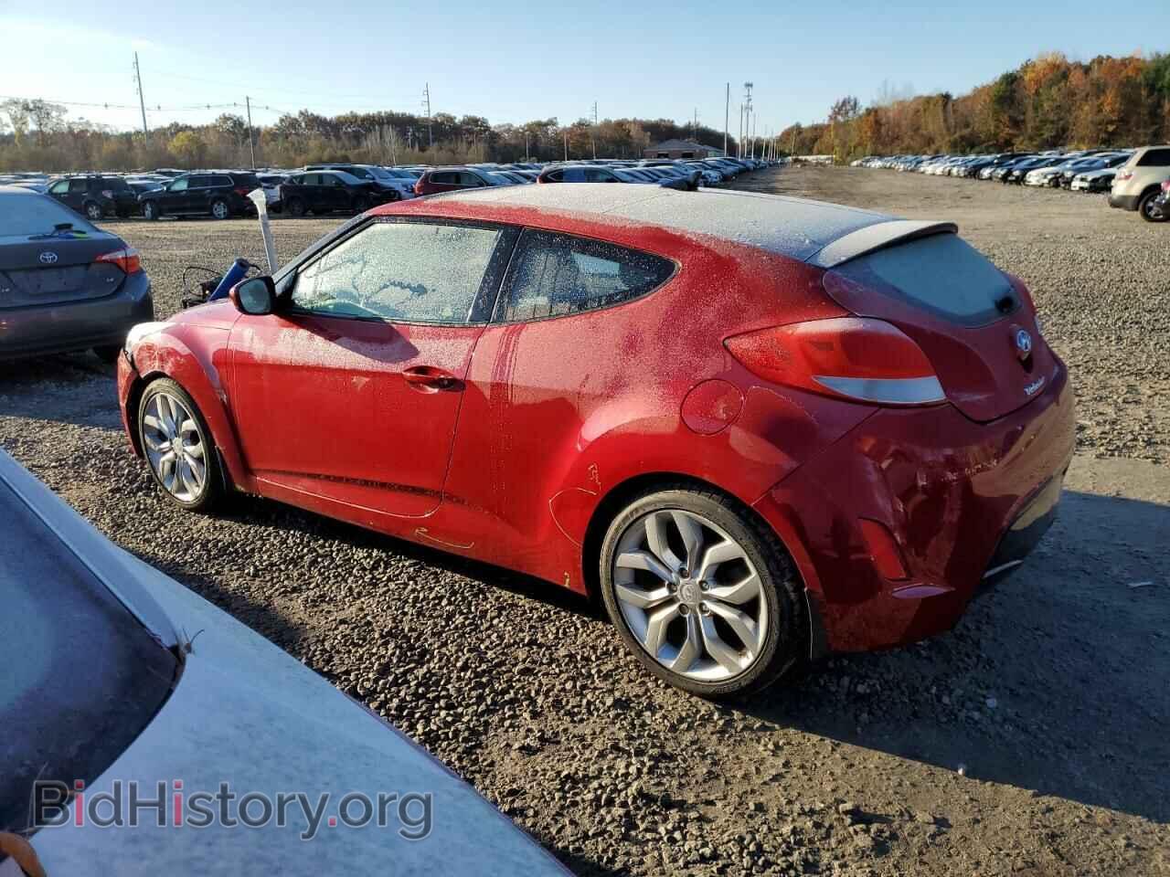 2013 HYUNDAI VELOSTER - VIN: KMHTC6AD8DU133074 - Фото 2