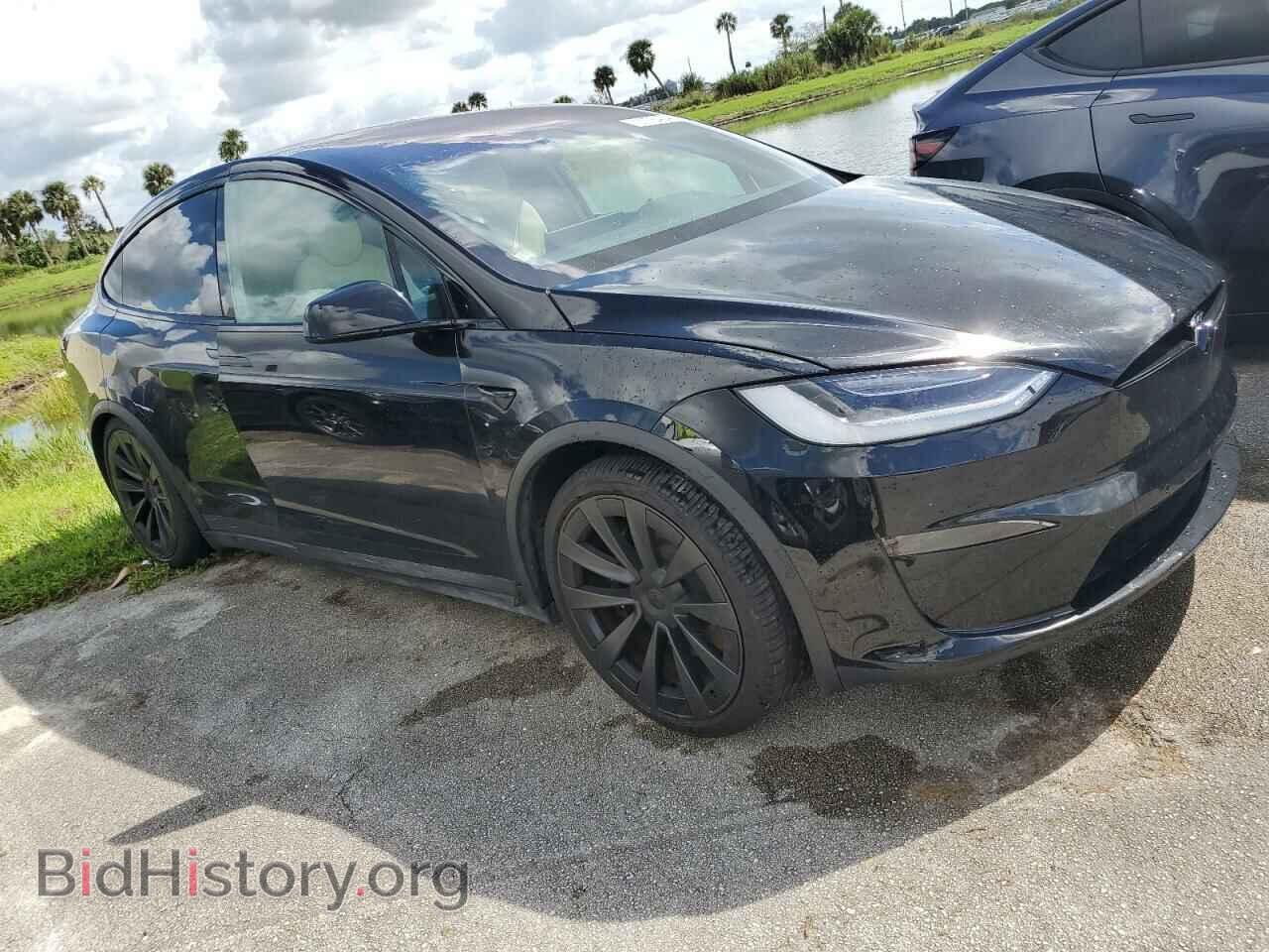 2022 TESLA MODEL X - VIN: 7SAXCBE57NF358648 - Фото 4