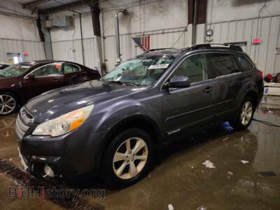2014 Subaru OUTBACK 2.5I Limited, серый — VIN 4S4BRBLC4E3205418, Copart