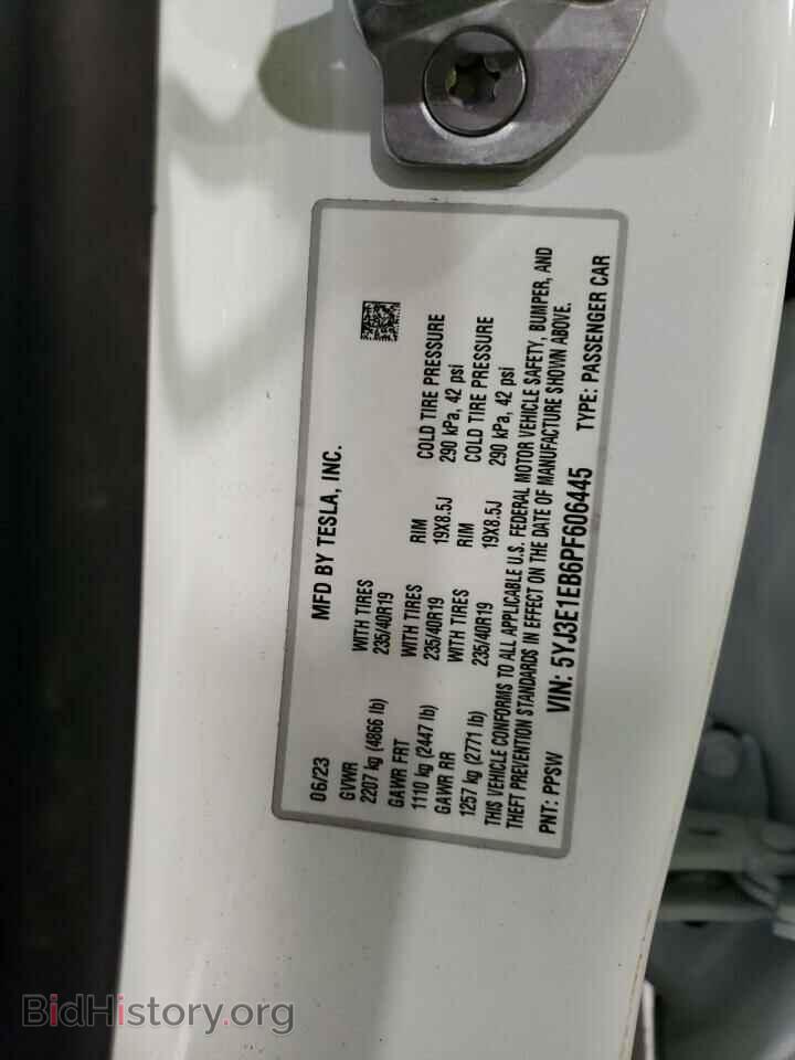 2023 TESLA MODEL 3 - VIN: 5YJ3E1EB6PF606445 - Photo 12