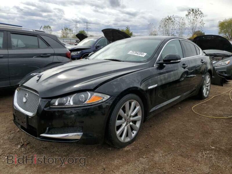 2013 Jaguar XF (VIN SAJWJ0EF9D8S85228) — фото 1 из 13, Copart, повреждение: задняя часть