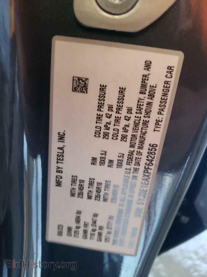 2023 TESLA MODEL 3 - VIN: 5YJ3E1EAXPF642856 - Фото 13