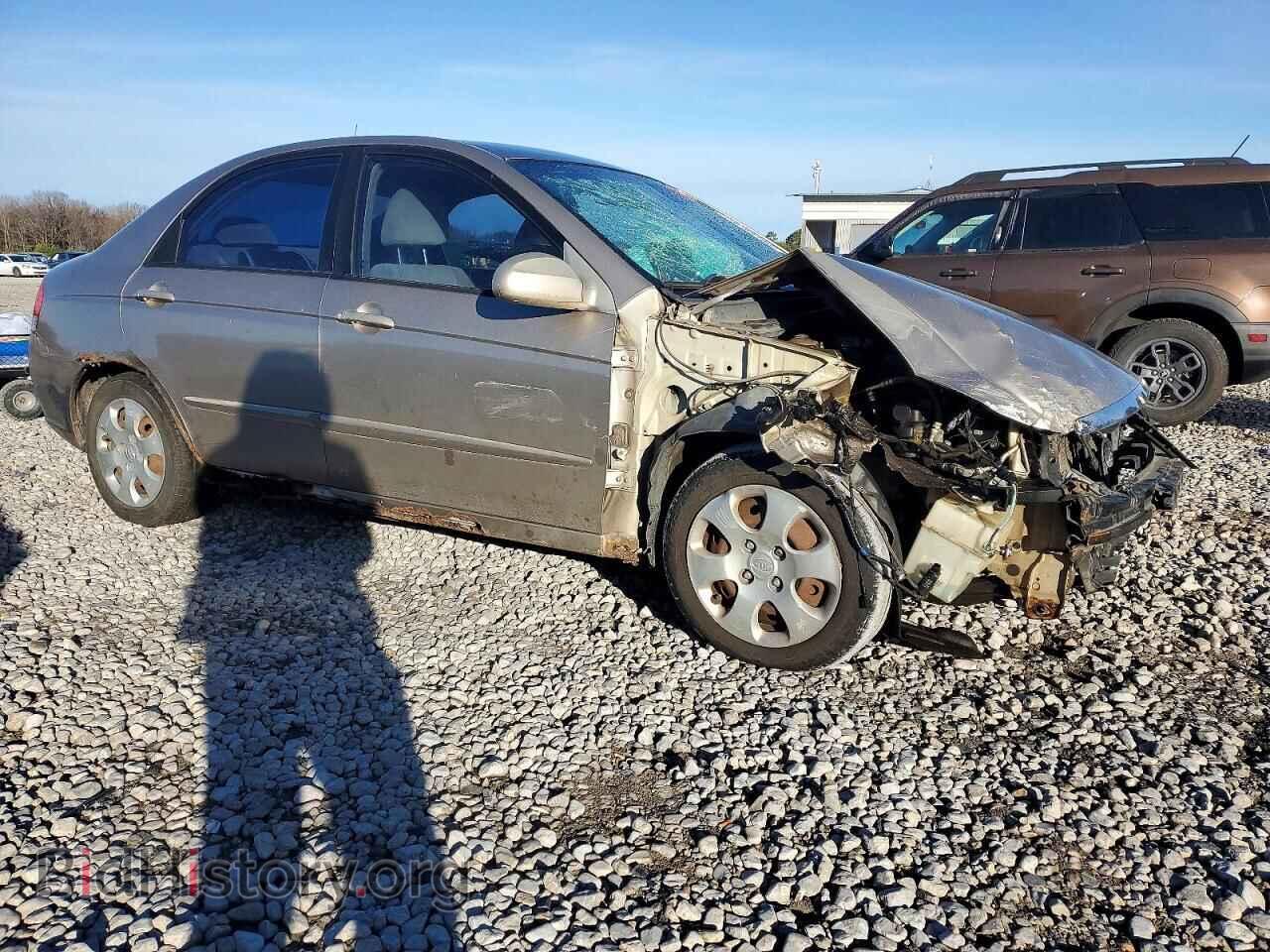 2007 KIA SPECTRA - VIN: KNAFE122975406529 - Фото 4
