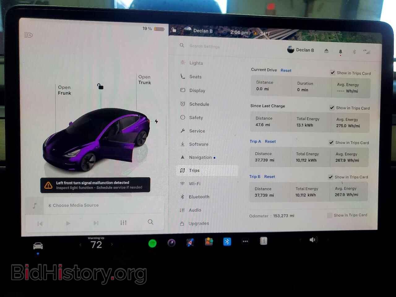 2022 TESLA MODEL 3 - VIN: 5YJ3E1EA4NF185779 - Photo 9