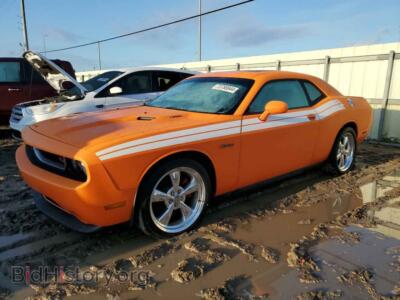 2012 Dodge CHALLENGER R/T, orange — VIN 2C3CDYBT7CH150053, Copart