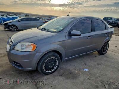 2009 Chevrolet AVEO LS, gray — VIN KL1TD56E09B663871, Copart