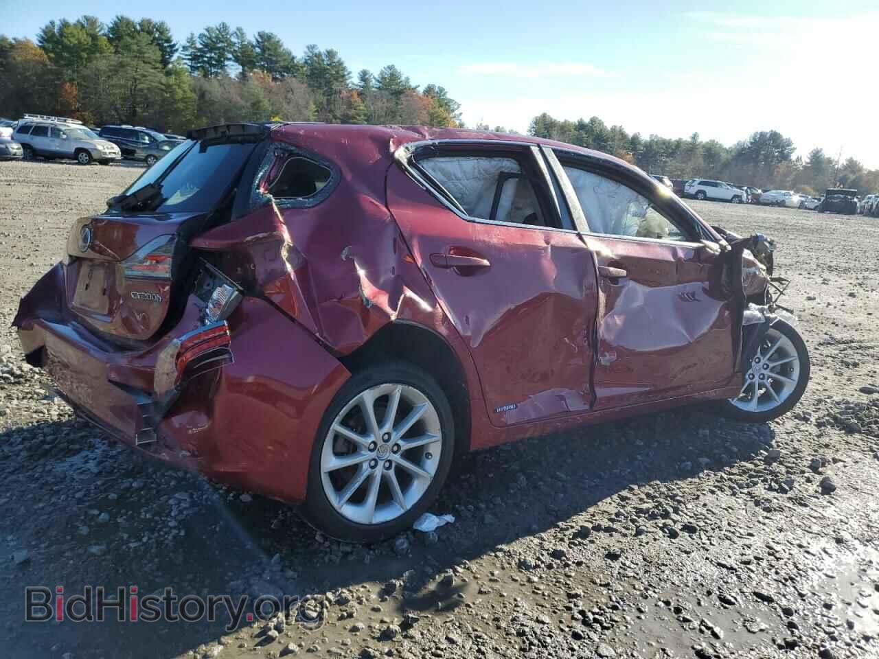 2011 LEXUS CT 200 - VIN: JTHKD5BH9B2011517 - Фото 3