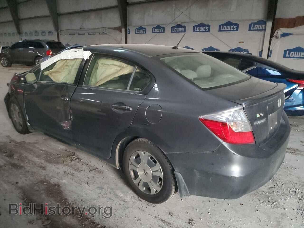 2012 HONDA CIVIC - VIN: JHMFB4F22CS009181 - Фото 2