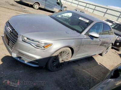 2016 Audi A6 Premium Plus, gray — VIN WAUGFAFC6GN009512, Copart