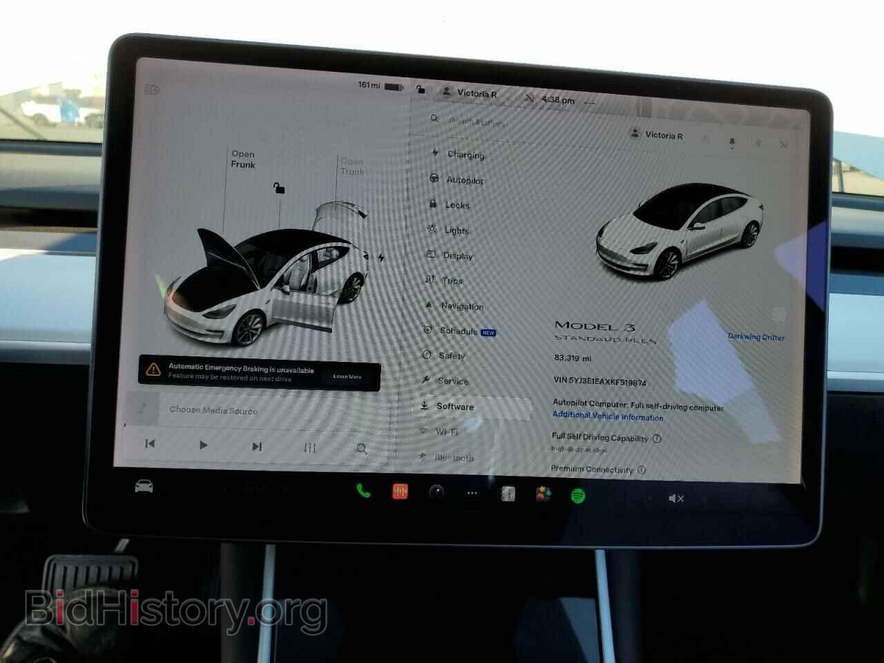 2019 TESLA MODEL 3 - VIN: 5YJ3E1EAXKF519874 - Фото 9