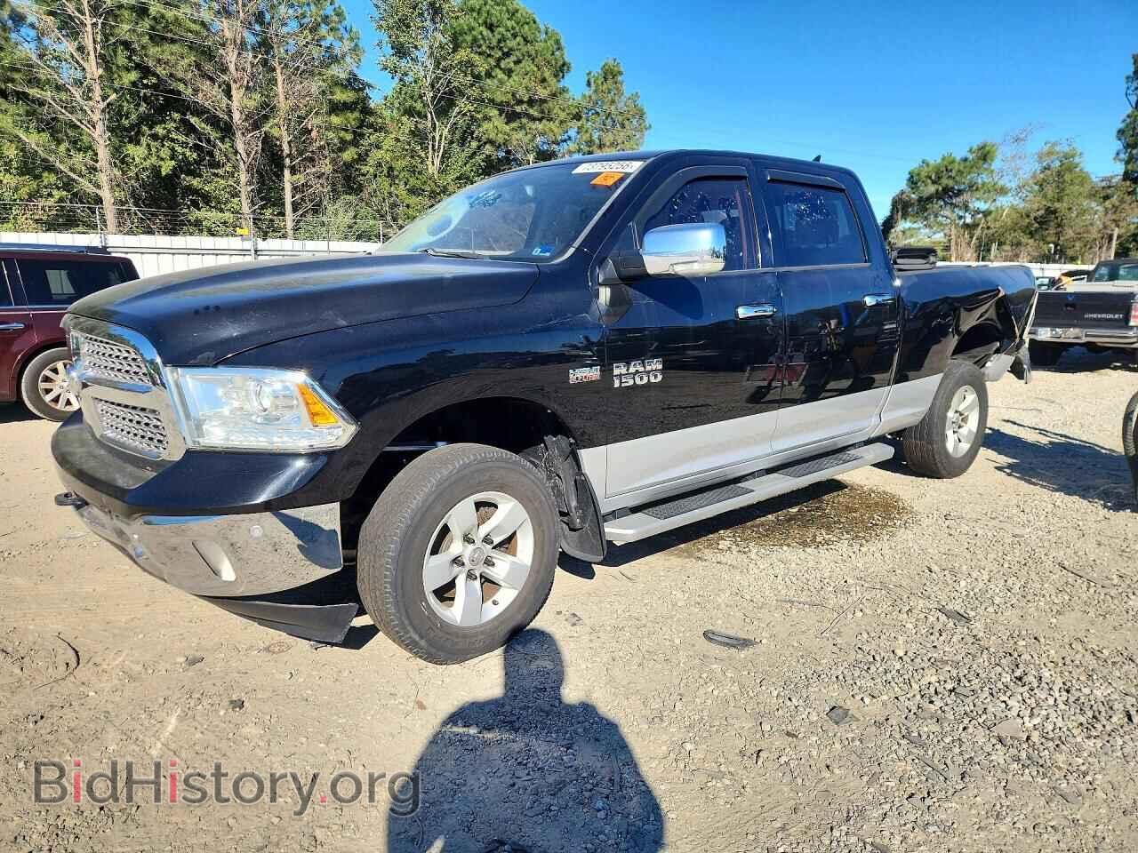 2014 RAM 1500 Laramie (VIN 1C6RR7VT9ES420710) — photo 1 of 13, Copart, damage: rear end