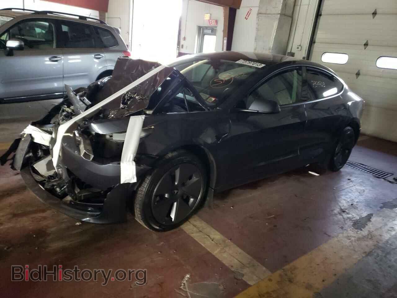 Photo 5YJ3E1EB9NF323695 - TESLA MODEL 3 2022