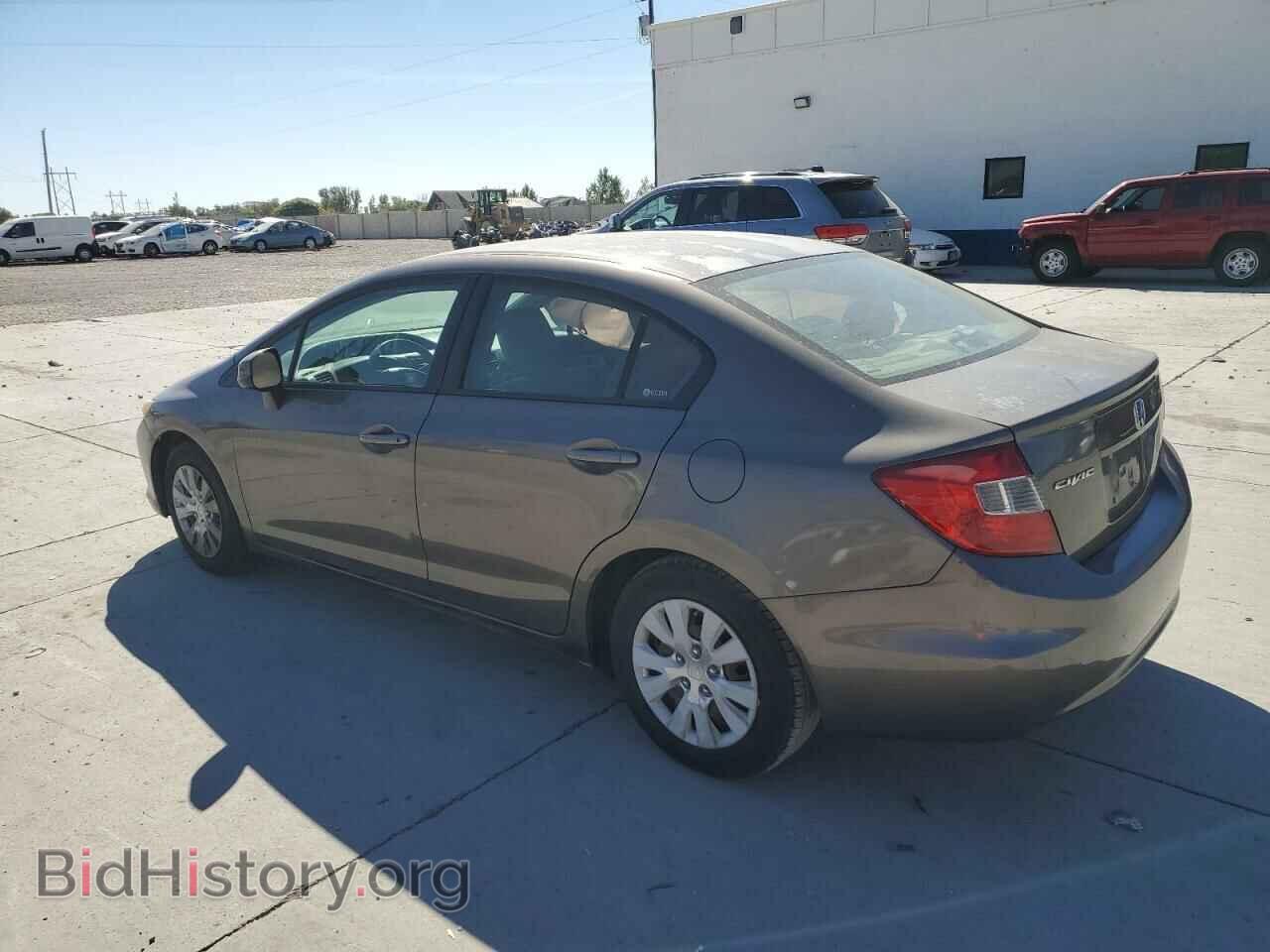 2012 HONDA CIVIC - VIN: 2HGFB2F53CH610074 - Фото 2