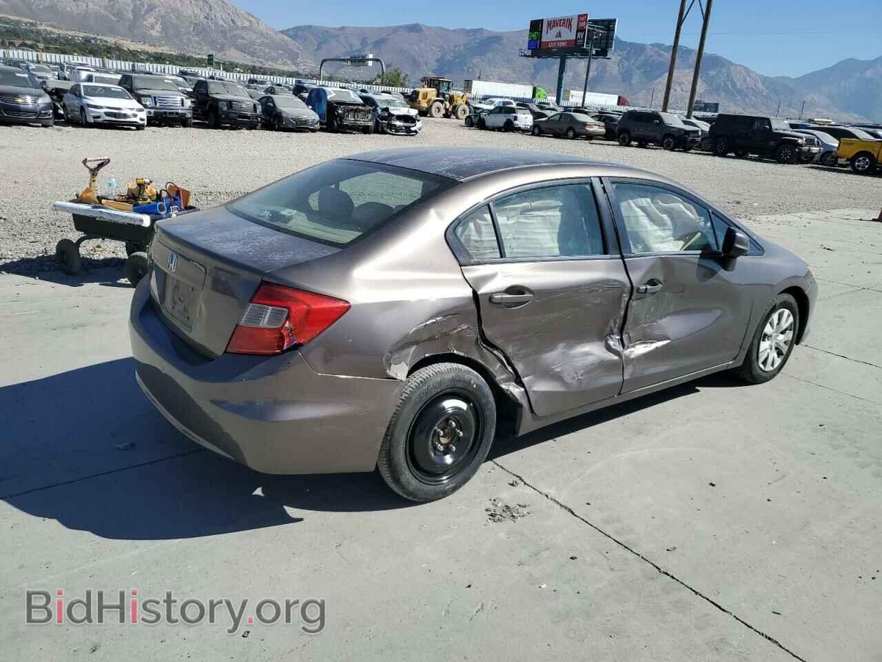 2012 HONDA CIVIC - VIN: 2HGFB2F53CH610074 - Фото 3