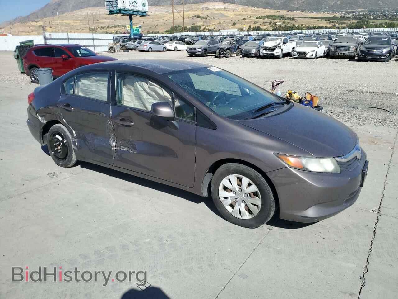 2012 HONDA CIVIC - VIN: 2HGFB2F53CH610074 - Фото 4