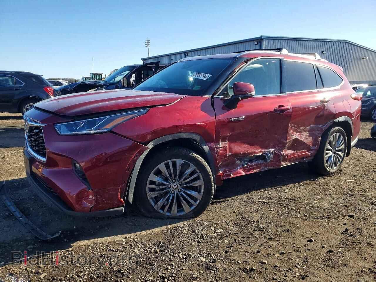 Photo 5TDEBRCH2MS018637 - TOYOTA HIGHLANDER 2021
