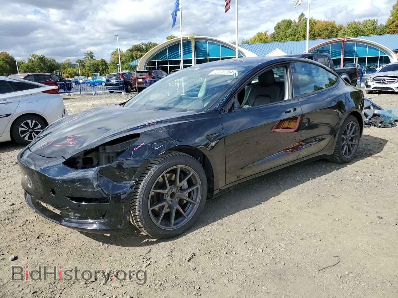 Photo 5YJ3E1EA5NF101503 - TESLA MODEL 3 2022