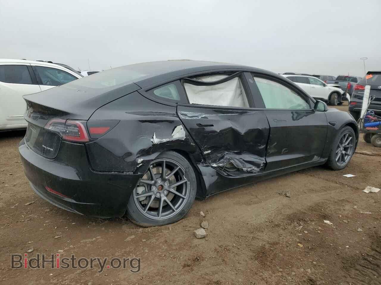 2022 TESLA MODEL 3 - VIN: 5YJ3E1EB0NF188560 - Фото 3